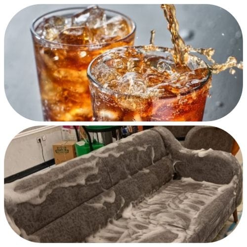 طرز تمیز کردن لکه نوشابه از روی مبل در منزل طرز تمیز کردن لکه نوشابه از روی مبل در منزل