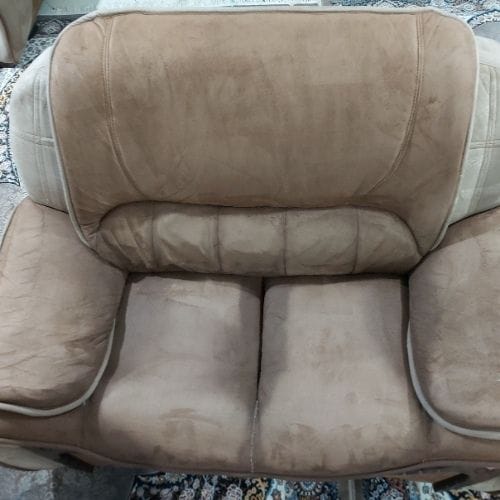 نمونه کار مبل شویی در تبریز محله باسمنج مبل 10 نفره نمونه کار مبل شویی در تبریز محله باسمنج مبل 10 نفره