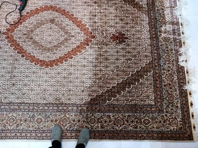 نمونه کار مبل شویی در تبریز محله یاغچیان مبل راحتی 7 نفره و مبل استیل 16 نفره